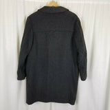 Vintage Loden Coat Lodenfrey Charcoal Loop Button Peacoat Jacket Boys Girls 20