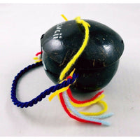 Vintage 1950s Painted Coconut Shell Girls Head Purse Tiki Kitsch Hawaii Souvenir