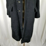 Harry Williams Wool Kuddlin Cloth Stroock MCM 1940s Peacoat Womens XS S Vintage