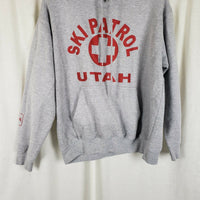 Utah Ski Patrol Pullover Hooded Sweatshirt Jacket Hoodie Womens M Popular Sport