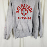 Utah Ski Patrol Pullover Hooded Sweatshirt Jacket Hoodie Womens M Popular Sport