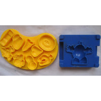 PlayDoh Sesame Street ABCs Company Parts Pieces 1973 Kenner Elephant 241 Vintage