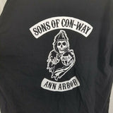 Freight Runners All In Sons of Con-Way Ann Arbor Double Sided T-Shirt Mens XL