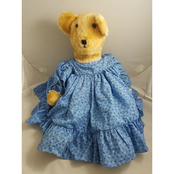 dress blue teddy bear Dusty Blue Quinceanera Teddy Bear with Dress