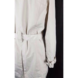 Fitz-Wright Petite Double Breasted Belted Tie All Weather Trench Coat Womens PM