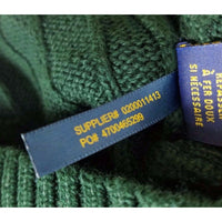 Polo Ralph Lauren Cable Knit Sweater Mens XXL 2XL Crew Neck Classic Pony Logo