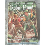 The Merry Adventures of Robin Hood by Howard Pyle Thrushwood Gossett & Dunlap