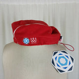 NEW 2006 Roots USA Torino Olympics Beret Hat Red Fleece Adjustable L/XL NWT