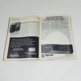 Vintage August 1982 Audio Magazine High Fidelity Electronics Advertisements