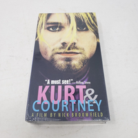 VHS Kurt & Courtney Movie Video R 1999 Nick Broomfield New Old Stock