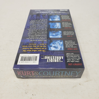 VHS Kurt & Courtney Movie Video R 1999 Nick Broomfield New Old Stock