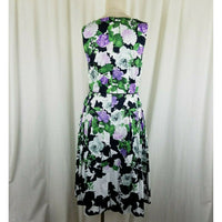 Talbots x Oprah Magazine Hydrangea Fit & Flare Twirl Dress Womens 2 NWT $189