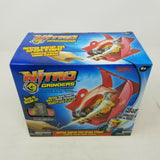 Nitro Grinders Extreme Stunt Riders Inferno Quarter Pipe Series 1 Elementals Red