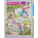Lot of 6 Frame Tray Puzzles Golden Whitman Disney Raggedy Ann Andy Christmas