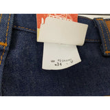 Red Kap Carpenter Jeans Deadstock Blue DENIM Pants Mens 34x33 Orange Stitching