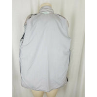 Vintage Prestige of Boston Open Front Swing Wrap Blazer Jacket Womens 10 Gray