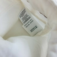 LL Bean 1912 Classic Fit White Denim Jeans Womens 26W NWT Plus Size Sea Salt