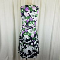 Talbots x Oprah Magazine Hydrangea Fit & Flare Twirl Dress Womens 6P NWT $189
