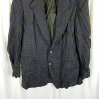 Ferrini Lanificio di Pray Wool Silk Cashmere Sportcoat Jacket Blazer Mens 44L