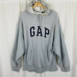 Vintage 90’s GAP Spell Out Hoodie Kanye Yeezy Pullover Sweatshirt Mens L Korea