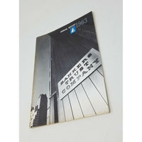 1963 Bankers Trust Company Annual Report Year End Financial Statements Booklet