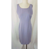 Jones Wear 2 Piece Dress & Jacket Outfit Set Suit Womens 6 Lilac Lavender