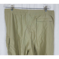 Fidra Storm Proof Mesh Lined Khaki Cargo Pants Mens XL 36 x 33 Tan John Ashworth