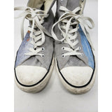 Converse Chuck Taylor All Star Hi Tops Custom Octopus Wave Cityscape Mens 10 W12