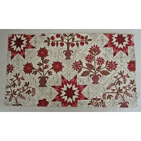 Quaker Downhome Berry Fabric Sample Tapestry Folk Art Country Primitive Crafts