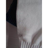 Vintage NOS 70s Admiral Knee High Roll Cuff Soccer Socks Adult Mens 10-13 White