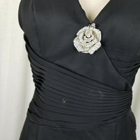 Modern Maids Collection Black Swing Formal Cocktail Prom Dress Womens 10 Vintage