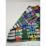 Vintage Woven Poncho Serape Drug Rug Jacket Guatemala Girls Boys Kids 5 6 Ethnic