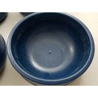 Aladdin Blue Insulated Bowls Plastic Melmac Melamine USA Made Lot of 6 Hospital