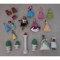 Disney Store Princesses Deluxe Figurines Playset PVC Figures Cake Toppers Lot