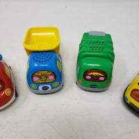 vTECH Go! Go! Smart Wheels Light Up Lot 6 Helicopter Fire Truck Dump  Ambulance