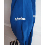 Vintage 70s Admiral Knee High Roll Cuff Soccer Socks Adult Mens 10-13 Royal NOS