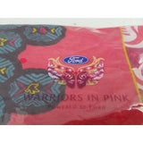 Breast Cancer Awareness Scarf Bandana Warriors In Pink Powered By Ford Cares NOS