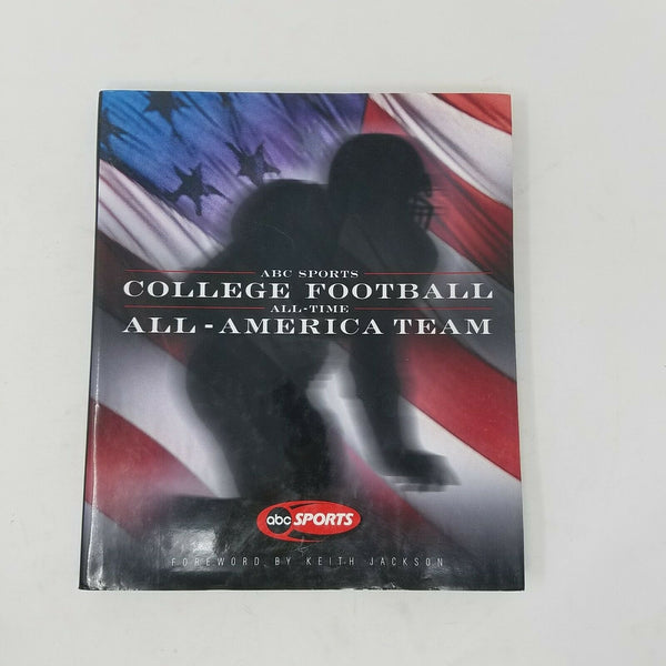 ABC Sports College Football All Time All-America Team Book Color Photographs HC