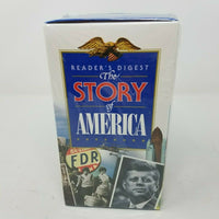 Readers Digest The Story of America VHS, 2001, 3-Tape Set, Readers Digest Box