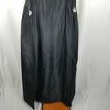Marie St. Claire Vintage Black Taffeta Formal Princess Maxi Prom Dress Womens 6