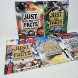 Just the Facts Books TickTock 2010 Inventions People Atlas Solar System Lot of 5