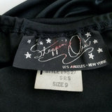 Steppin Out Ruched Blouson Formal Prom Cocktail Little Black Dress Womens 9