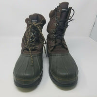 Rocky Duck Hunting Boots Steel Shank Thinsulate Insulated Mens 11 Rubber Leather