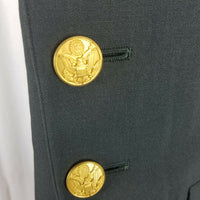 Vietnam War Era US Army Specialist 5 Rank Uniform Coat Blazer Jacket Mens sz 40S