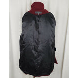 Liz Claiborne Petites Wool Cashmere 3/4 Walking Car Coat Peacoat Womens 10P Red