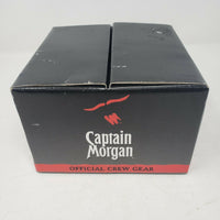 Captain Morgan Official Crew Gear Rocks D.O.F. Set of 4 Glasses in Box Barware