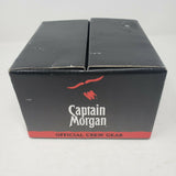 Captain Morgan Official Crew Gear Rocks D.O.F. Set of 4 Glasses in Box Barware