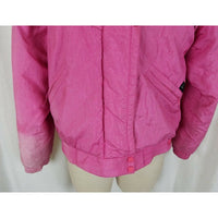 Vintage Skyr Gore-Tex Retro Neon Loud 90s Parka Ski Puffer Jacket Womens 10 Pink