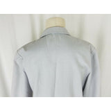Vintage Prestige of Boston Open Front Swing Wrap Blazer Jacket Womens 10 Gray