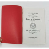 Annual Report Town Officers of Windham Maine January 31 1961 Cumberland County